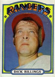 1972 Topps Baseball Cards      148     Dick Billings